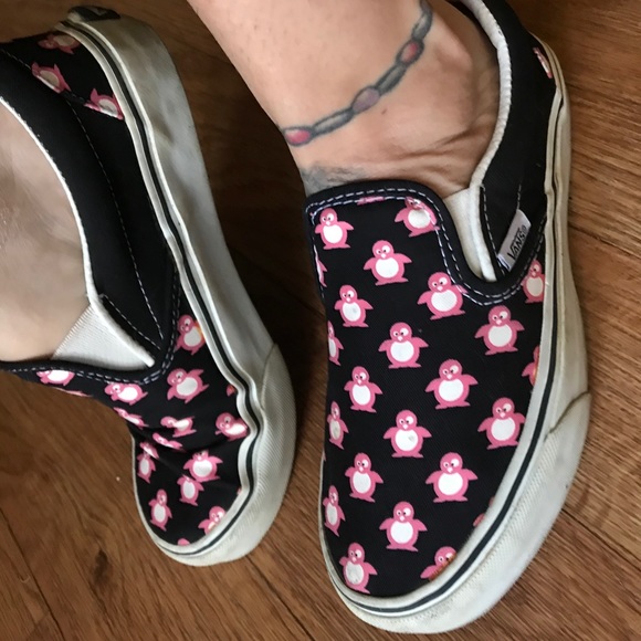 penguin vans slip on